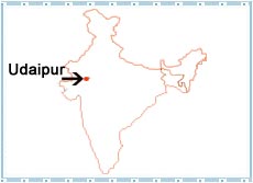 Udaipur Location 