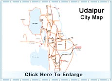 Udaipur Map
